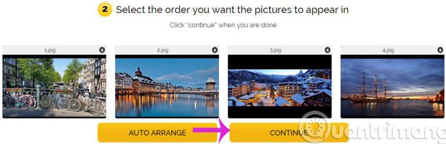 Bấm Continue Bấm Continue
