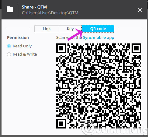 Chọn kiểu kết nối thiết bị