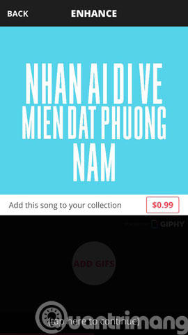 Chế video nhạc vui nhộn trên điện thoại cùng Ditty