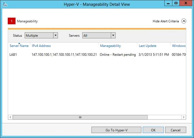 View Hyper-V