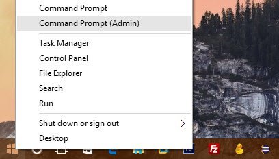 Command Prompt (Admin)