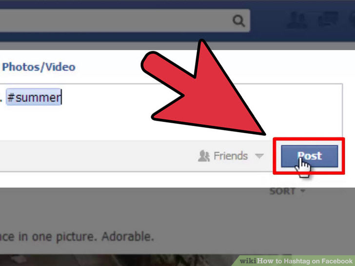 Đăng tải Status sau khi thêm hashtag Đăng tải Status sau khi thêm hashtag