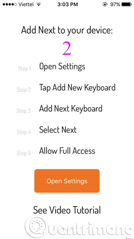 Làm mới bàn phím iPhone với Next Keyboard