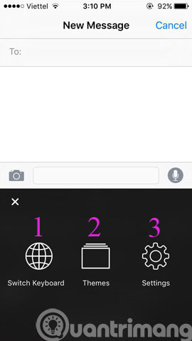 Làm mới bàn phím iPhone với Next Keyboard