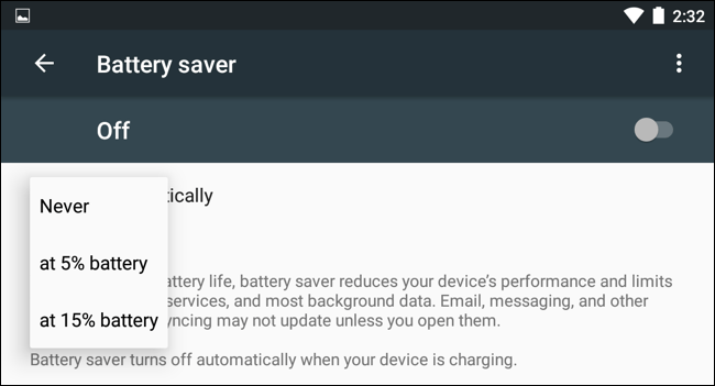 Hướng dẫn thiết lập và sử dụng chế độ "Battery Saver Mode" trên Android