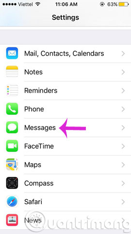Kích hoạt tính năng iMessage trên iPhone như thế nào?