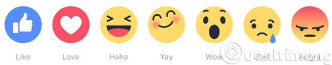 Những biểu tượng cảm xúc mới của Facebook Những biểu tượng cảm xúc mới của Facebook