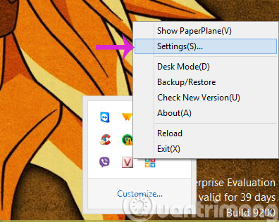 Click Settings Click Settings