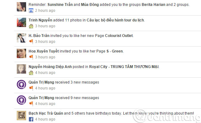 Nhận thông báo về biểu tượng cảm xúc Nhận thông báo về biểu tượng cảm xúc