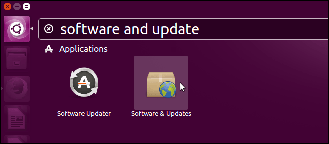 Software & Updates Software & Updates