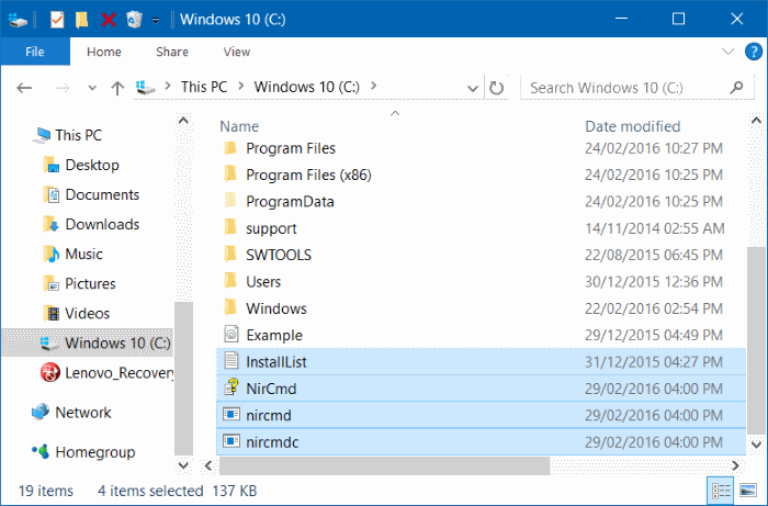 Phím tắt đóng/mở khay ổ đĩa CD/DVD trên Windows 10