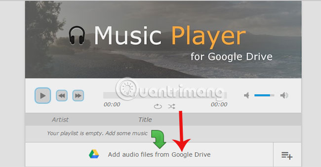Music Player for Google Drive