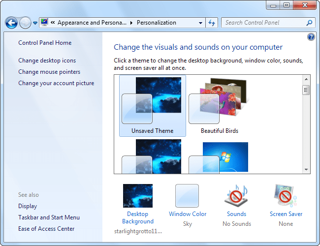 Thay đổi nền màn hình Logon Windows 7,8 và 10