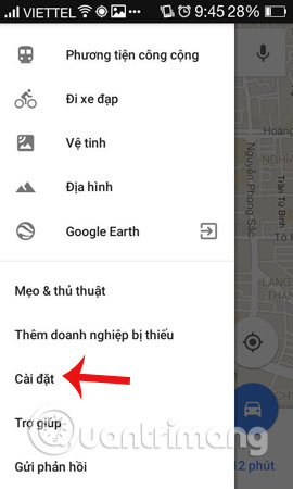 Cài đặt Google Maps trên điện thoại  Gửi bản đồ Google Maps trên PC tới điện thoại