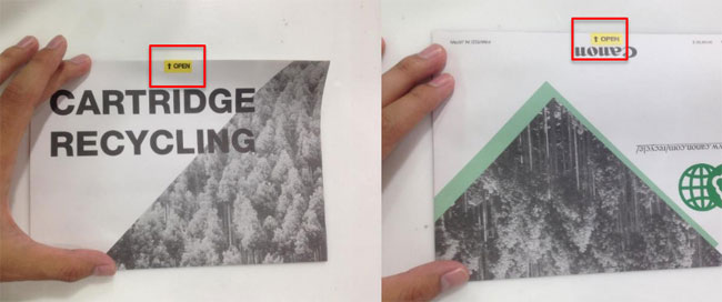 Tài liệu đính kèm sản phẩm Phân biệt mực in Canono thật và giả