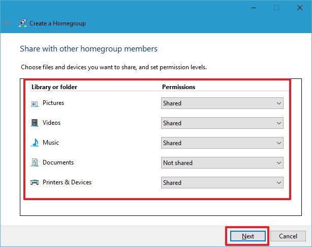 Hướng dẫn thiết lập và quản lý HomeGroup trên Windows 10