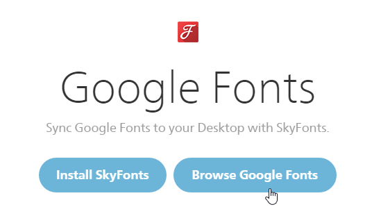  Browse Google Fonts