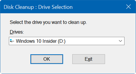 Drive Selection