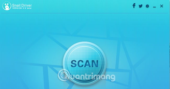 Scan máy tính Tự động cập nhật driver trên Windows bằng SnailDriver