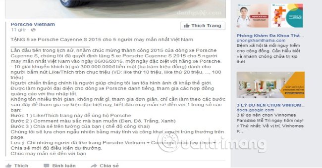 Cách nhận biết fanpage lừa đảo 