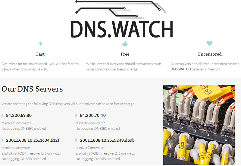  DNS.Watch
