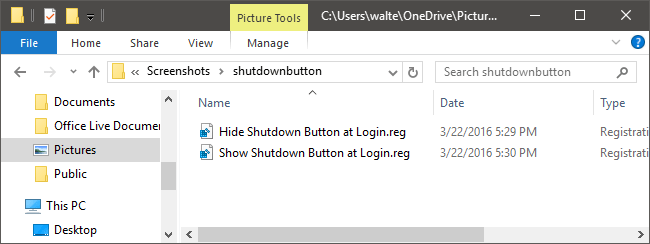 Sử dụng trình Registry chỉnh sửa sẵn