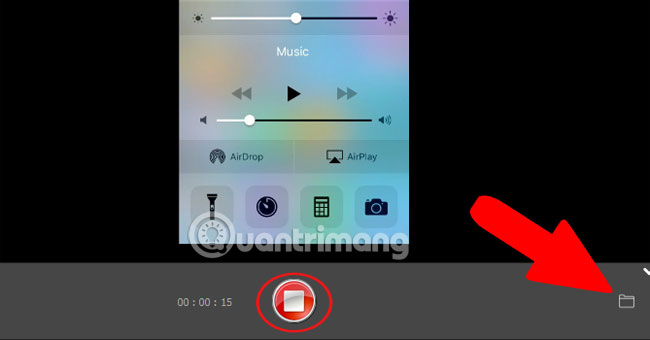 Trình chiếu màn hình iPhone/ iPad trên máy tính 