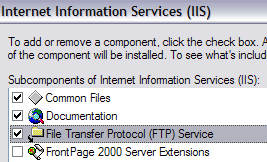 File Transfer Protocol (FTP) Service