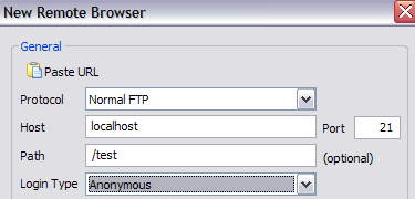 FTP client