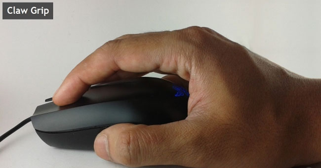 Cách chầm chuột Claw Grip  Cầm chuột như thế nào để đảm bảo xương khớp