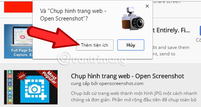 Cách chụp ảnh website trên trình duyệt Cốc Cốc