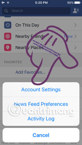 Vô hiệu hóa Facebook nhưng vẫn gửi Messnger