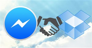 Chia sẻ file Dropbox qua Facebook Messenger