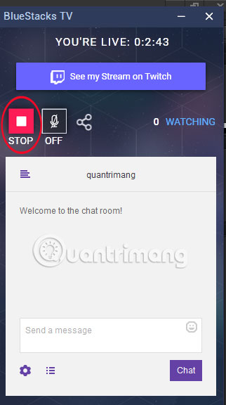 Cách stream game BlueStacks bằng Facebook Live