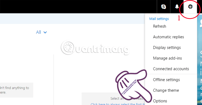 Chặn email trong Hotmail