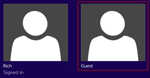 3 cách kích hoạt tài khoản Guest trên Windows 8/8.1