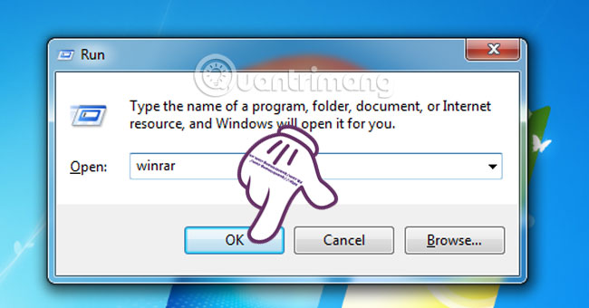 Run Hướng dẫn thu gọn menu WinRAR trên menu chuột phải