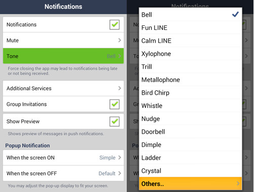 Thay đổi nhạc chuông mặc định Thay đổi nhạc chuông mặc định