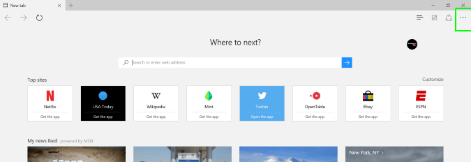 chọn More  chọn More