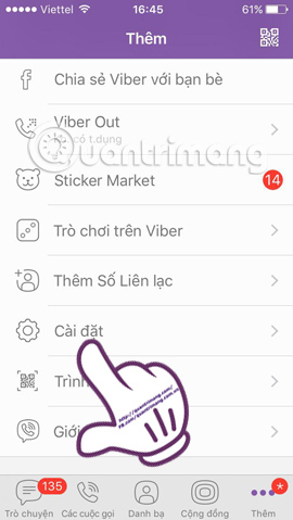 Cài đặt Cách đăng xuất tài khoản Viber từ xa trên iOS và Android