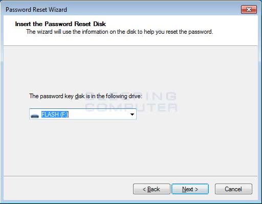 Sử dụng Password Reset Disk để reset mật khẩu Windows như thế nào?