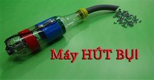 Tự chế máy hút bụi cầm tay dễ không tưởng