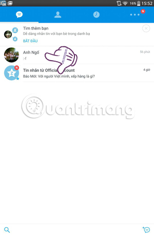 Hướng dẫn xem lại tinh nhắn cũ trên Zalo