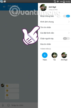 Hướng dẫn xem lại  tinh nhắn cũ trên Zalo