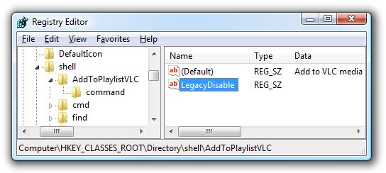 LegacyDisable  LegacyDisable