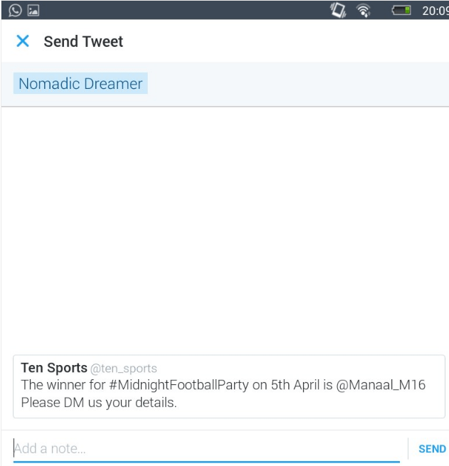 click chọn Send để chia sẻ Tweet riêng tư click chọn Send để chia sẻ Tweet riêng tư