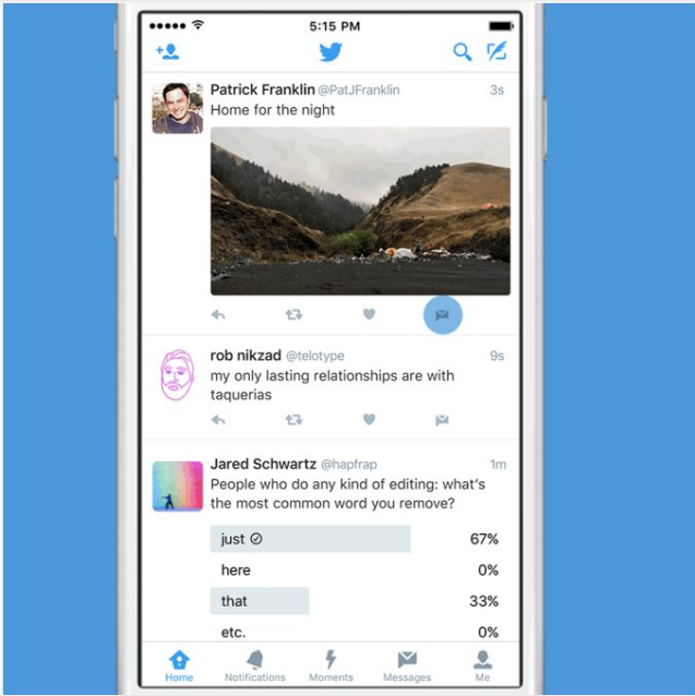Tìm kiếm và chọn tên người dùng hoặc nhóm người mà bạn muốn chia sẻ Tweet Tìm kiếm và chọn tên người dùng hoặc nhóm người mà bạn muốn chia sẻ Tweet