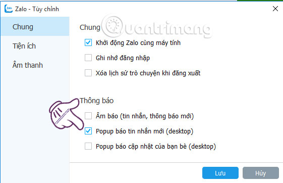 Hướng dẫn tắt thông báo Zalo hiệu quả nhất