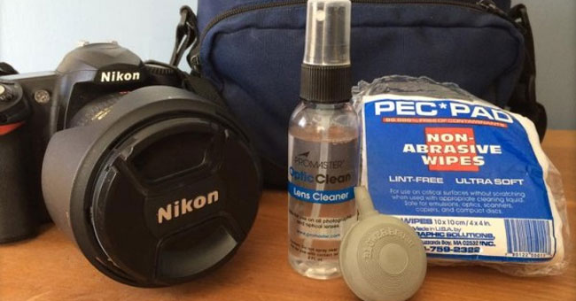 Lưu ý khi vê sinh máy ảnh 