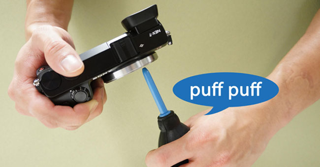 Lưu ý khi vê sinh máy ảnh 